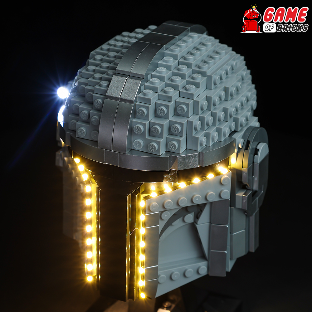 Kit d'éclairage pour casque The Mandalorian 75328