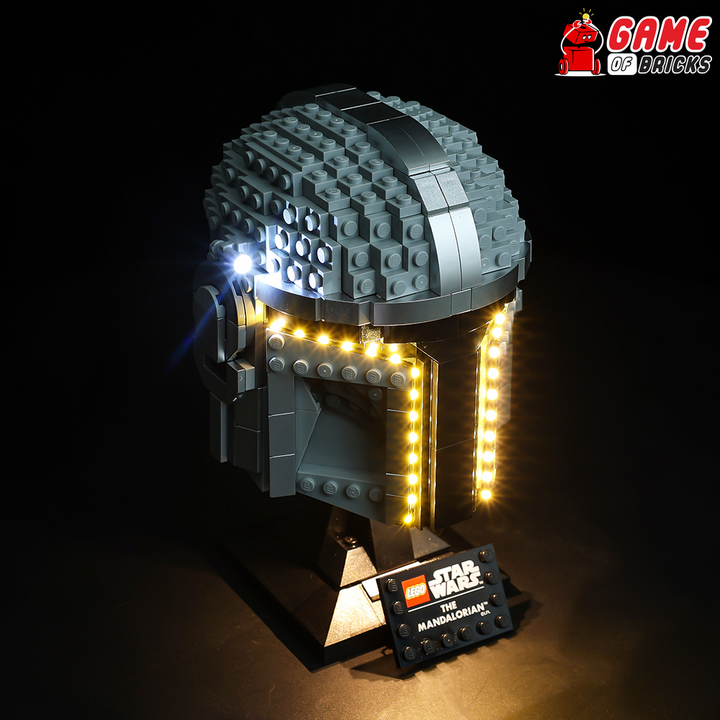 Kit d'éclairage pour casque The Mandalorian 75328