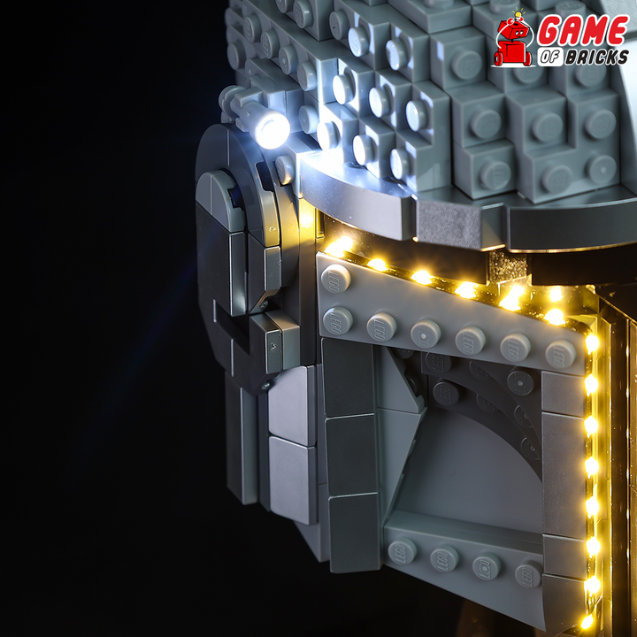 Kit d'éclairage pour casque The Mandalorian 75328