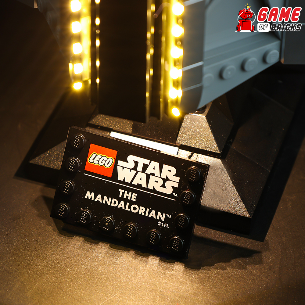 Kit d'éclairage pour casque The Mandalorian 75328