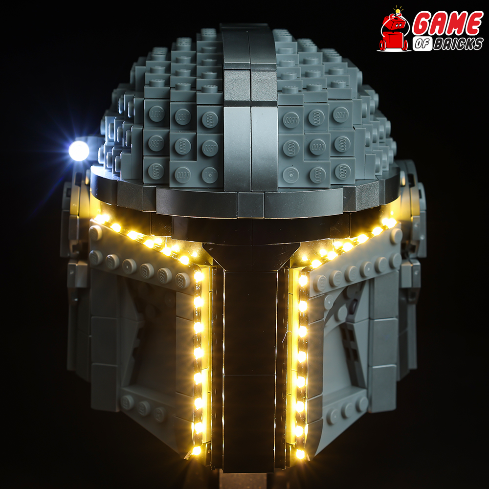 Kit d'éclairage pour casque The Mandalorian 75328