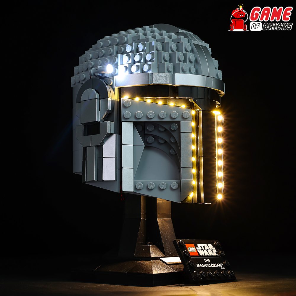 Kit d'éclairage pour casque The Mandalorian 75328