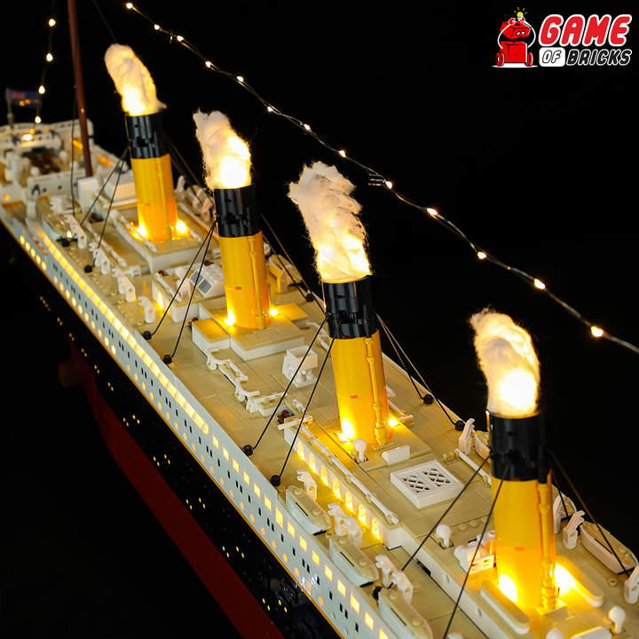 Kit d'éclairage pour Titanic 10294