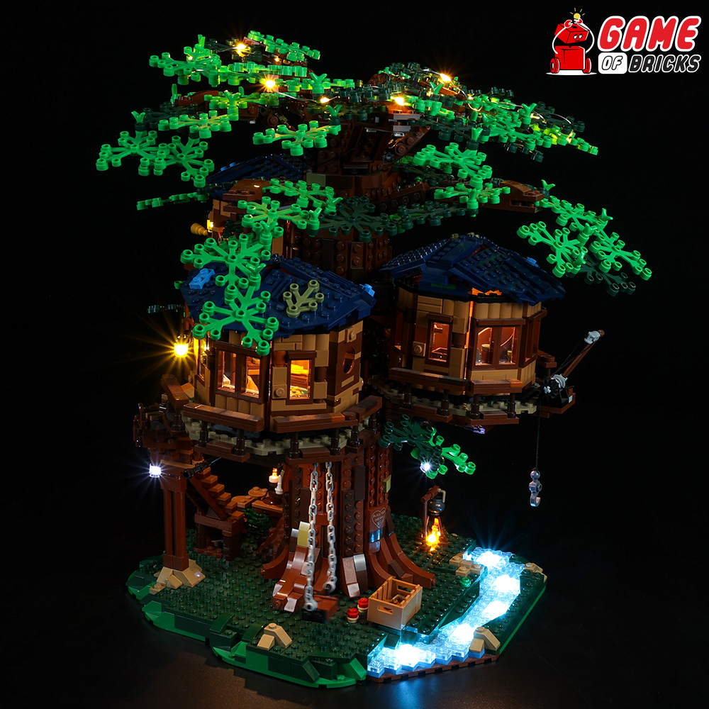 Kit d'éclairage pour cabane dans les arbres 21318 (mis à jour)