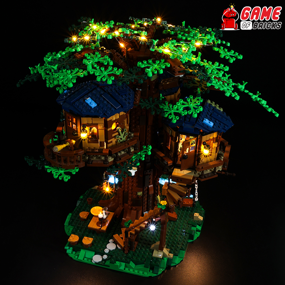 Kit d'éclairage pour cabane dans les arbres 21318 (mis à jour)