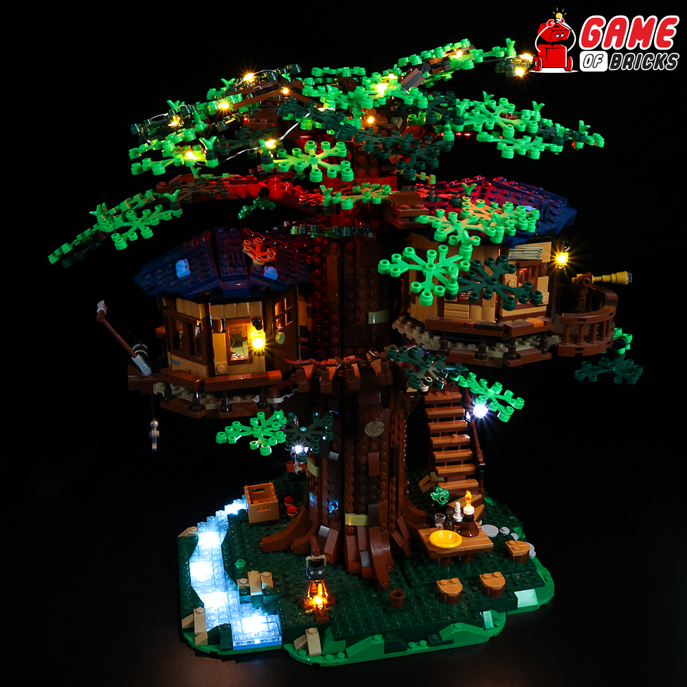 Kit d'éclairage pour cabane dans les arbres 21318 (mis à jour)