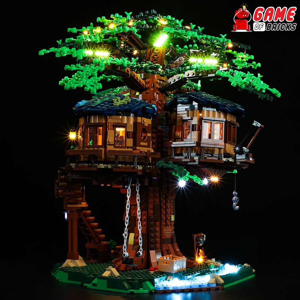 Kit d'éclairage pour cabane dans les arbres 21318 (mis à jour)