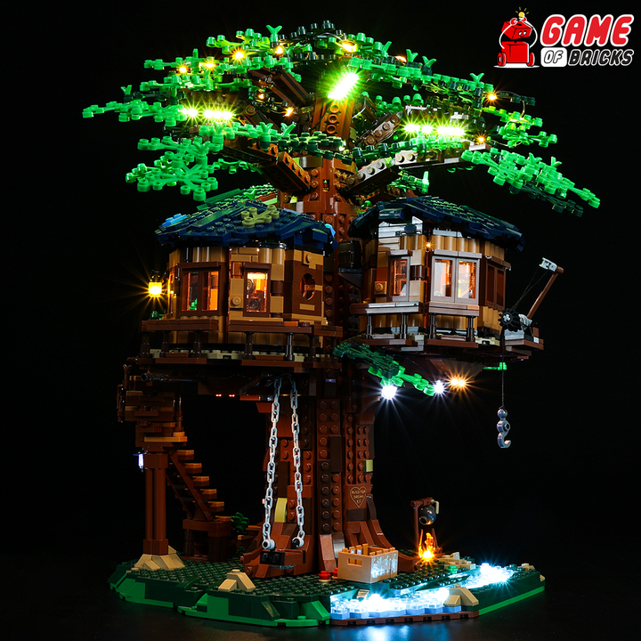 Kit d'éclairage pour cabane dans les arbres 21318 (mis à jour)
