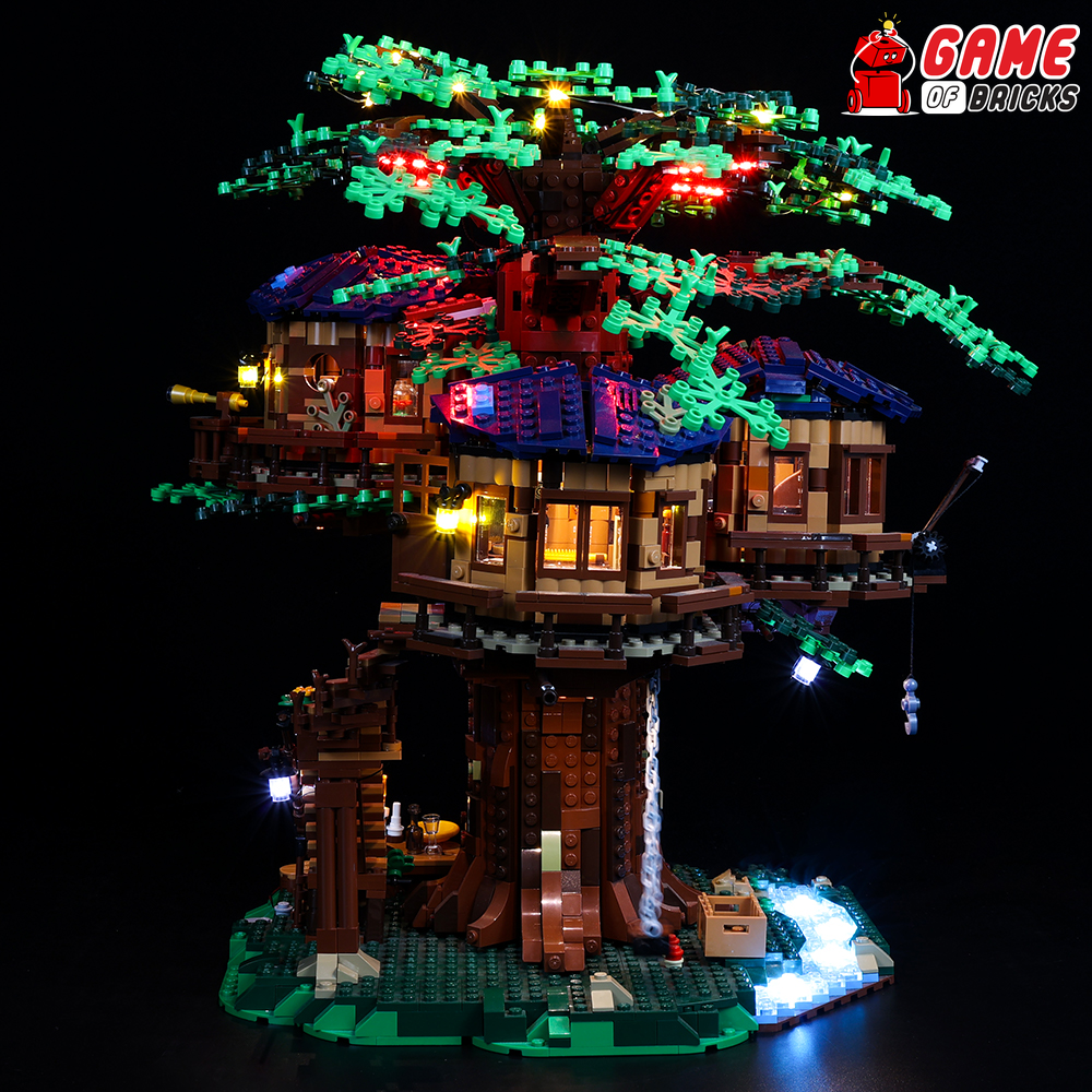 Kit d'éclairage pour cabane dans les arbres 21318 (mis à jour)