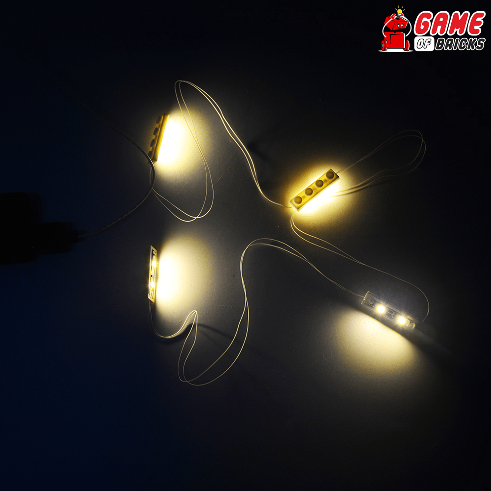Kit d'éclairage LED USB 4 en 1 chaud