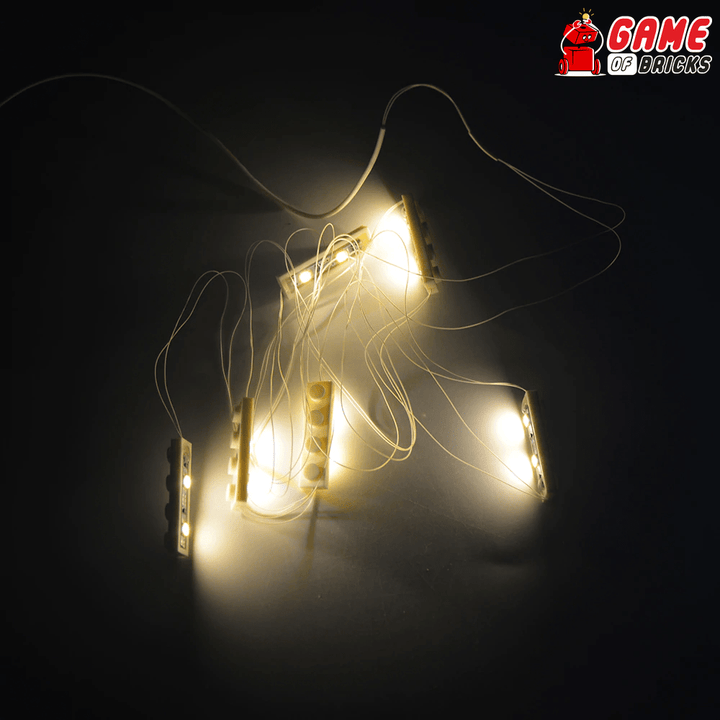 Kit d'éclairage LED USB 6 en 1 chaud