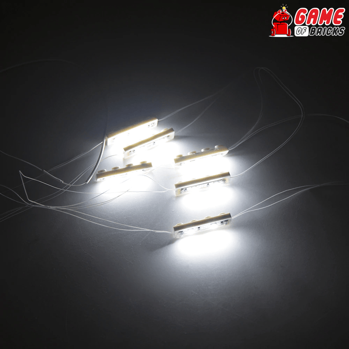 Kit d'éclairage LED USB blanc 6 en 1